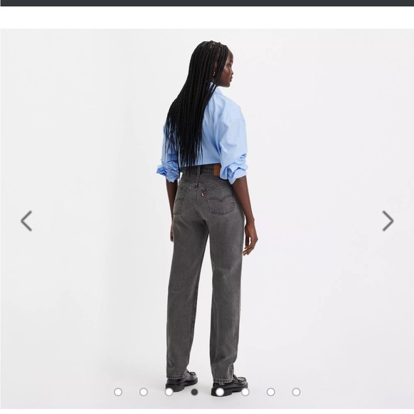 Levi's 501 81 Black Jean - Picture 7 of 9